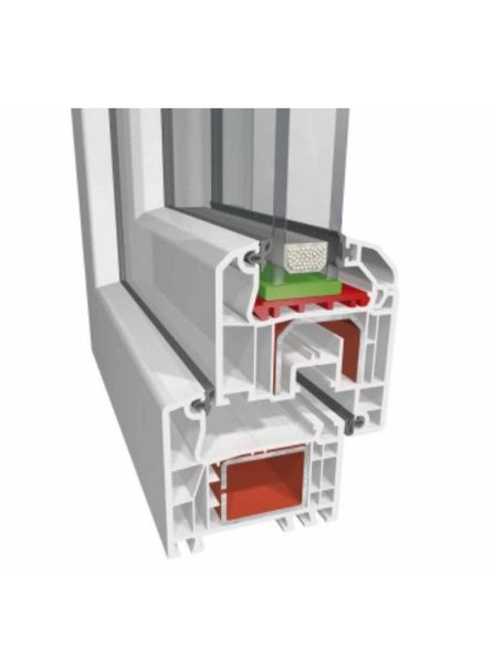 Dannebrogs vinduer pvc ideal 4000 profil fra aluplast - SFwindoor